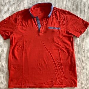 Red & Blue Polo